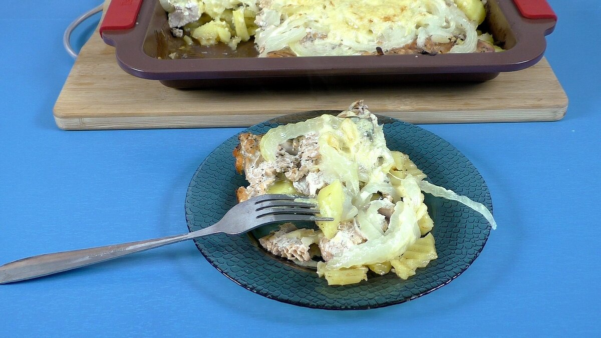 Сочная и Нежная Горбуша с овощами в Духовке. Самый Простой Рецепт
