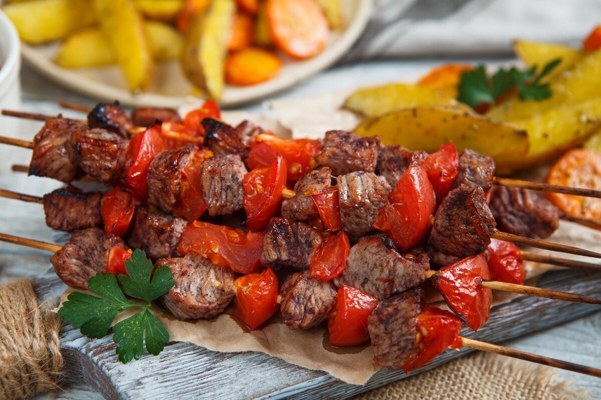 Куриный шашлычок из грудки
