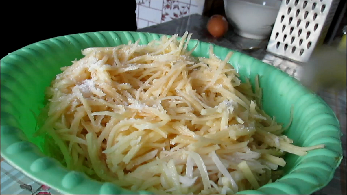 "Деревенская" картофельная запеканка.