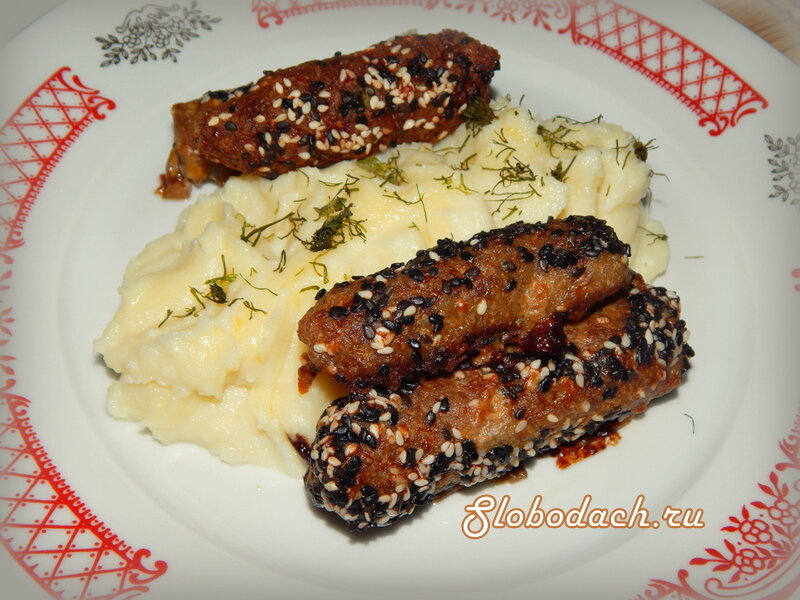 Чесночные колбаски II. Интересно, и изумительно вкусно.