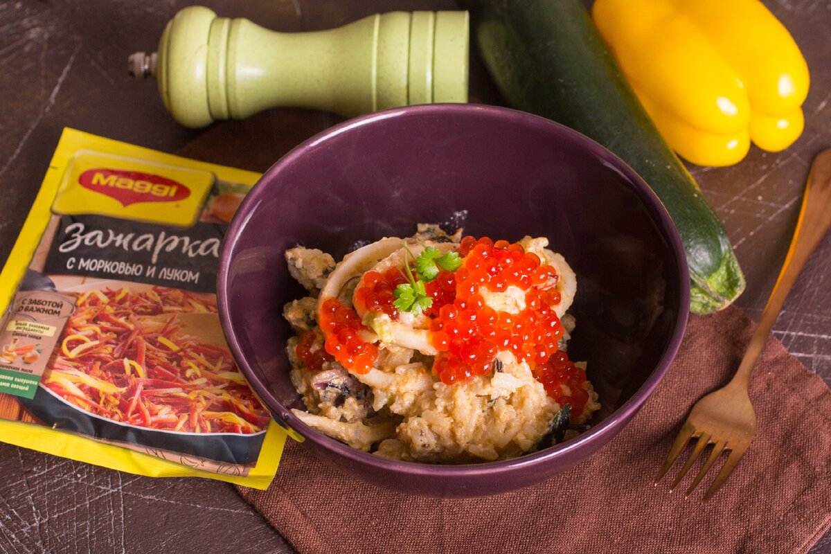 Вок с морепродуктами - вкусное и полезное блюдо