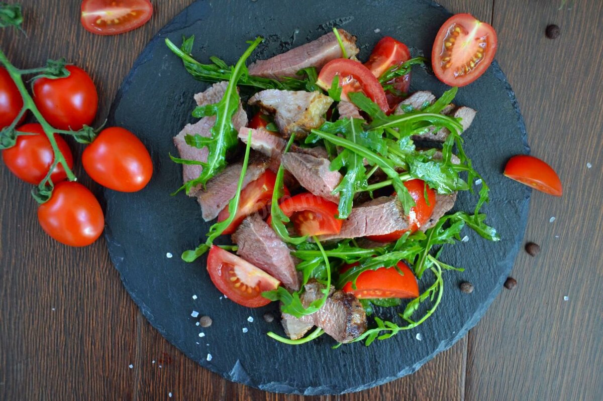 САЛАТ С РОСТБИФОМ 👍 ДЛЯ ТЕХ, КТО В МЯСЕ ЗНАЕТ ТОЛК!