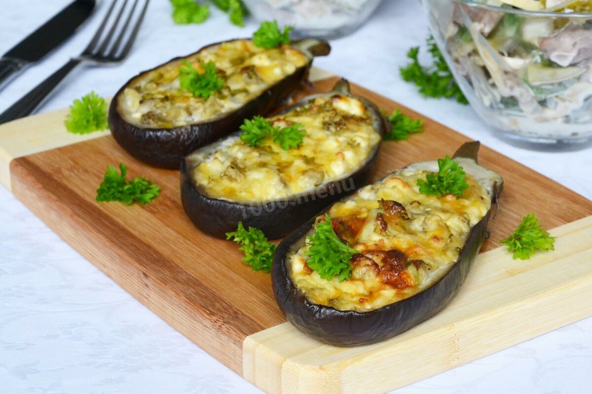 БАКЛАЖАН - ФАВОРИТ СЕЗОНА 🍆 ТОП 5+ ВКУСНЫХ ИДЕЙ