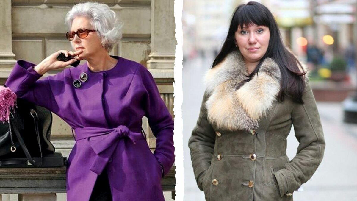Верхняя одежда для элегантных дам 50+.