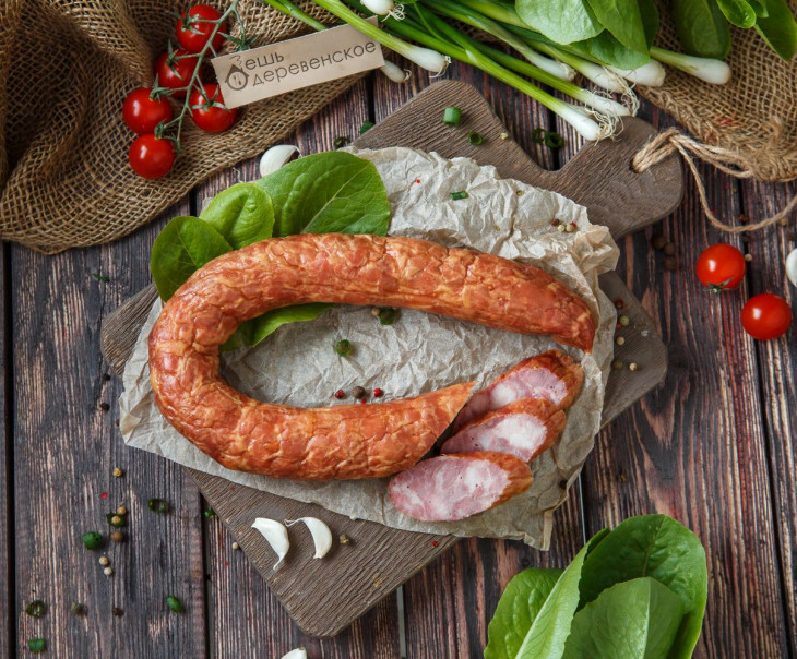 Домашняя колбаса, приготовленная на дровах. Уверены, вы такую не пробовали