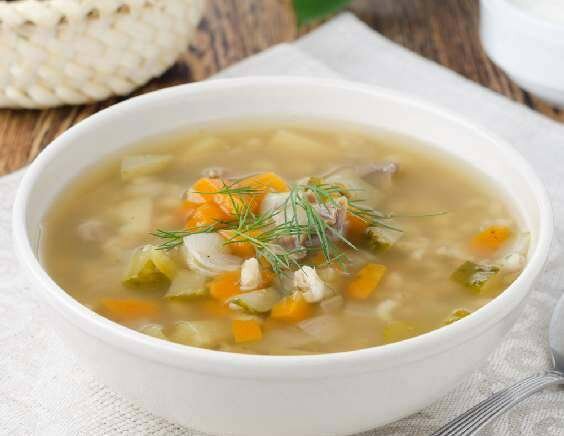 Постный суп - просто и вкусно